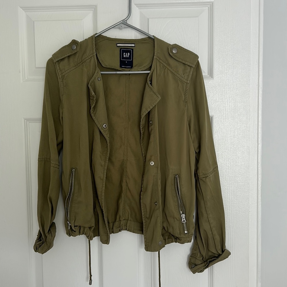 Gap army green jacket!